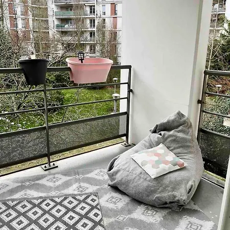 Apartment Cocon Aux Portes De Paris - Free Parking - Metro 7 & 14