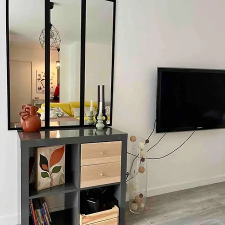 Cocon Aux Portes De Paris - Free Parking - Metro 7 & 14 Apartment Villejuif