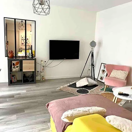 Apartment Cocon Aux Portes De Paris - Free Parking - Metro 7 & 14 *